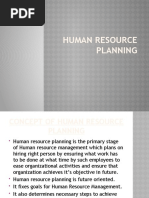 Human Resource Planning