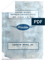 Franklin 6A8-215-B8F and - B9F Overhaul Manual