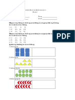 Activity Sheet in Math Week 2 First Quarter