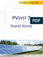 PVsyst - Tutorials - V7 - Stand Alone