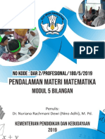 Modul 5 Bilangan PPG Daljab 2020