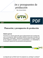 Planeacion y Presupuestos de Produccion