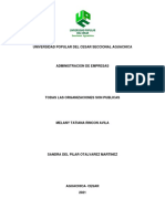 Ensayo Todas Las Organizaciones Son Publicas