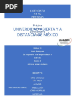 Univerdidad Abierta Y A Distancia de México: Licenciatu Ra en Derecho Módulo 20