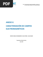 Anexo G Linea de Base de Campos Electromagneticos