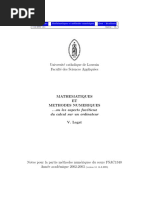 Mathématiques Et Méthodes Numériques-V3-1