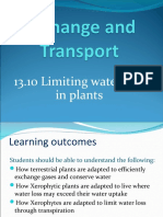 13.10 Limiting Water Loss in Plants