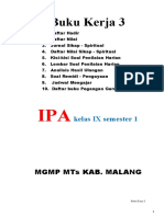 Buku Kerja 3 Kelas 9-1