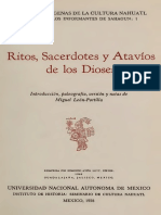 Ritos, Sacerdotes y Atavíos de Los Dioses by Sahagún, Bernardino De, D. 1590