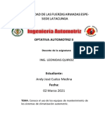 Equipos de Mantenimiento de Los Sistemas de Climatización Automotriz.