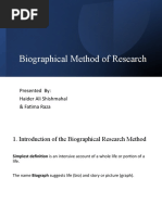 Biographical Method of Research v2