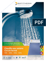 Catalogue Chauffe Eau Solaire Batitherm