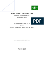 Perjanjian Kerjasama - Pesantren