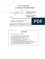 Past Continuous Dan Past Simple: Tenses Gabungan