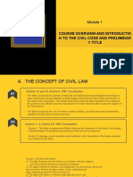 Civil Law Review 1 Module 1