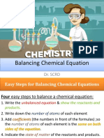 Balancing Chemical Equations