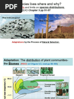 Bio105-L11 - Adaptation and Survival - F20