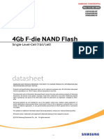 4Gb F-Die NAND Flash: Datasheet