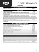 Vol 2 - Metal Curtain Walls - VS-TOC - V2 - 3-11-11