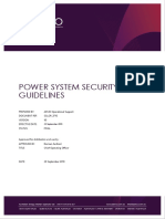 SO - OP - 3715 - Power System Security Guidelines