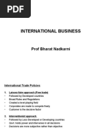 International Business: Prof Bharat Nadkarni