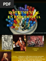 Instrumental en Endodoncia