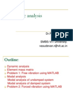 Dynamic Analysis Using FEA