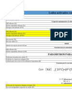 Plantilla para Calculo de Lodos Activados Convencional (Ref - Von Sperling)