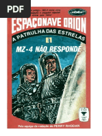 Espaçonave Orion - 01 - MZ 4 Não Responde