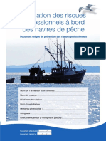 Evaluation Des Risques Professionnels A Bord Des Navires de Peche