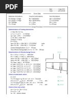 Isolated Footing P & M