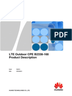 LTE Outdoor CPE B2338-168 Product Description