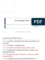 Chapter 3. Describing Data-Numerical Measures