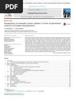 Aerodynamics of Nominally Circular Cylinders - Review