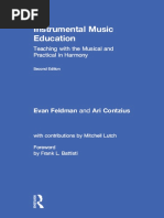 Instrumental Music Education Teaching With The Musical and Practical in Harmony