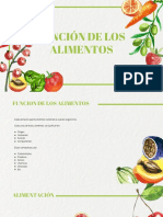 Función de Los Alimentos