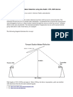 Forward-Scatter Meteor Detection Using Gnu Radio + RTL-SDR Devices