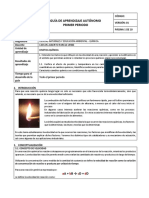 Guía 1 de Aprendizaje Autónomo CINETICA QUIMICA