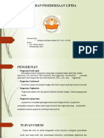 Tugas Biokimia - Pemeriksaan Profillipid - Muhammad Maheza Malik