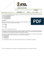 1ºperíodo Jean Farmacologia Exercícios CÁLCULO GOTEJAMENTO 05-05