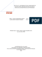 Informe Determinación de Carbohidratos