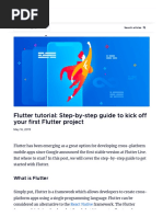 Flutter Tutorial: Step-By-Step Guide To Kick Off Your First Flutter Project