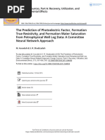 The Prediction of Photoelectric Factor Formation True Resistivity and Formation Water Saturation From Petrophysical Well Log Data A Committee Neural