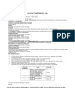 Lista de Utiles de 1 A 11-2020