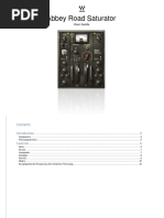 Abbey Road Saturator: User Guide