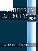 Steven Weinberg - Lectures On Astrophysics-Cambridge University Press (2020)