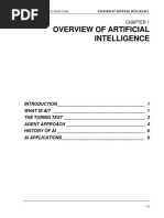 Overview of Artificial Intelligence: Module - Lecture Notes Isp542/Its462