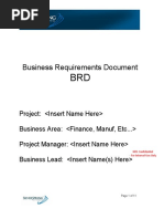 Requirements Doc - BRD