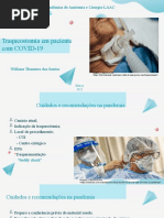 Traqueostomia em Pacientes Com Covid 19