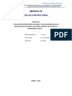 Memoria de Calculo Estructural Modulo 2